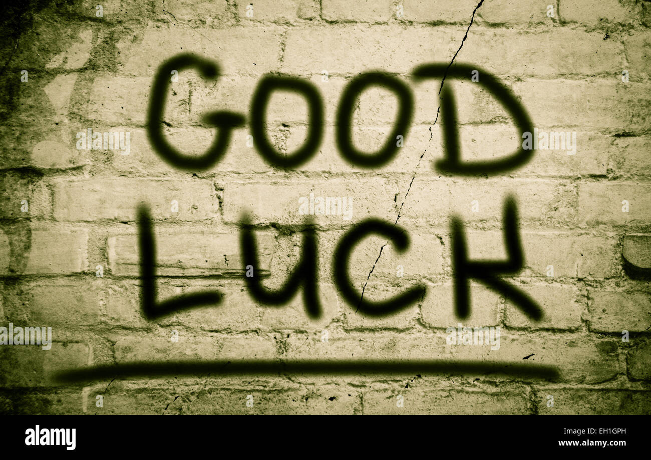 Good Luck Concept Stock Photo - Alamy
