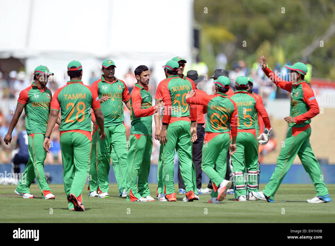 Bangladesh cricket team hi-res stock photography and images