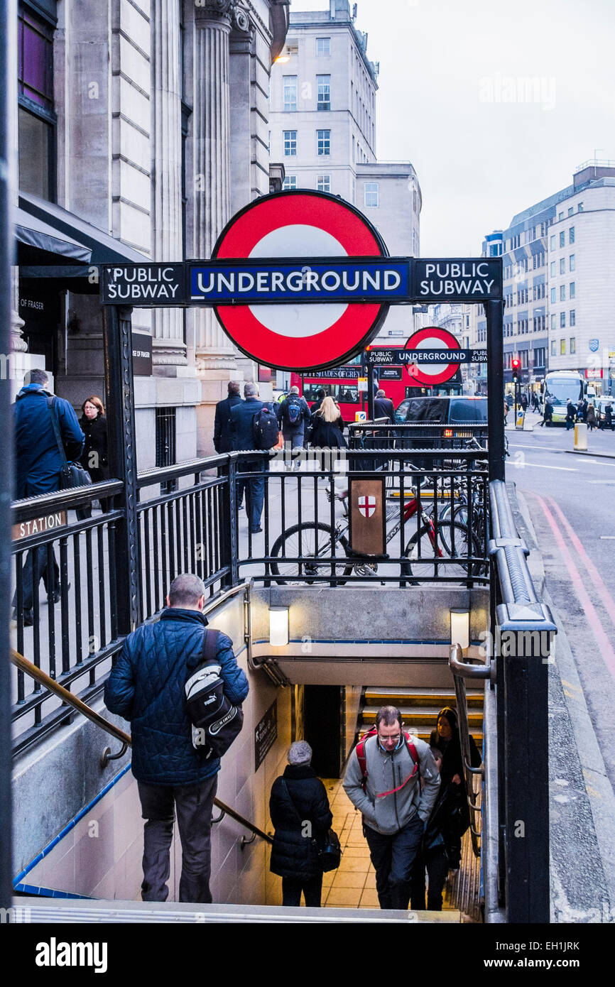 London Underground Entrance