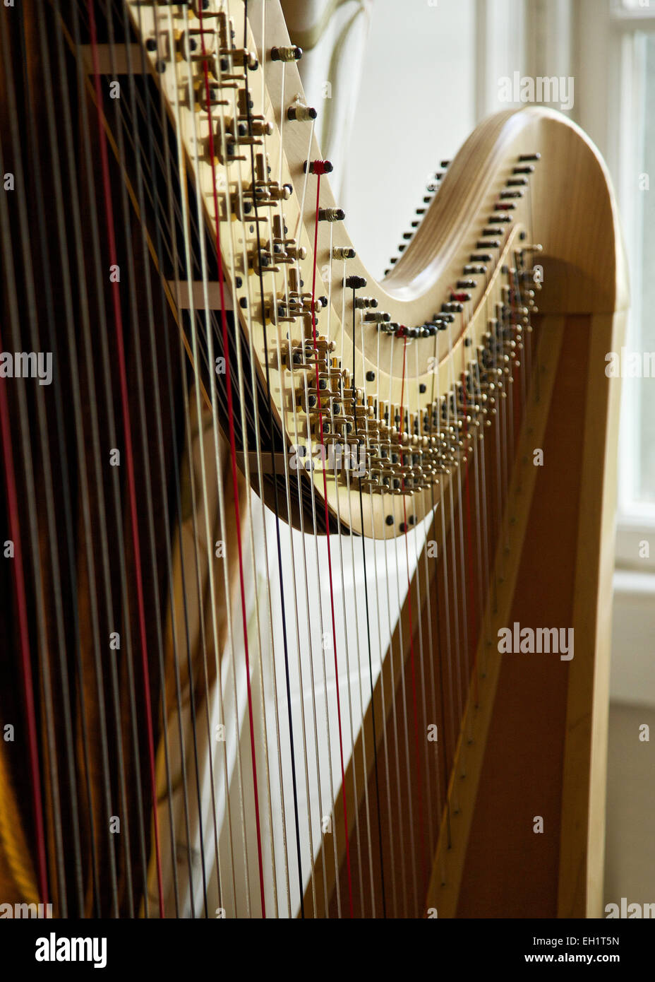 Hark Instrument Harp instrument hi-res stock photography and images - Alamy