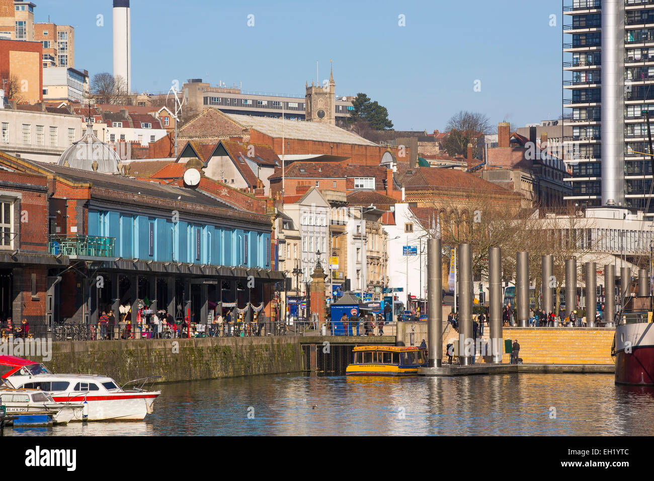 Bristol harbourside stock Stock Photo Alamy