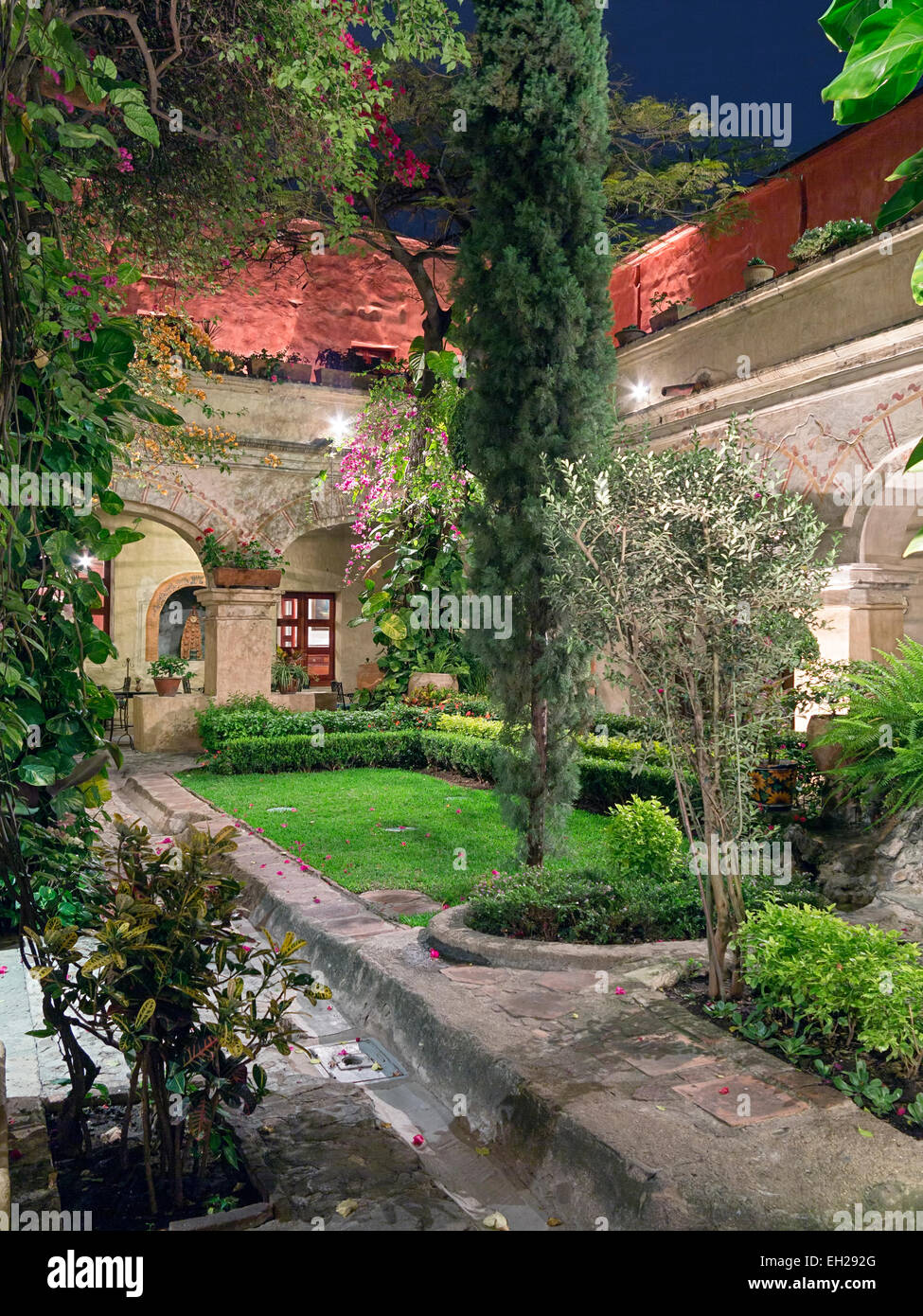 Luxury Hotel, Oaxaca, Mexico Stock Photo Alamy