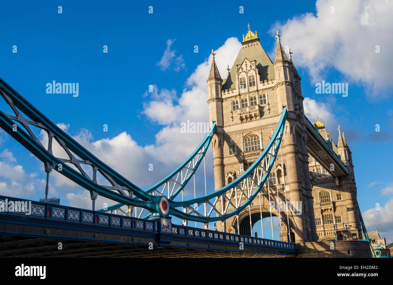 The iconic Tower Bridge in London Stock Photo - Alamy