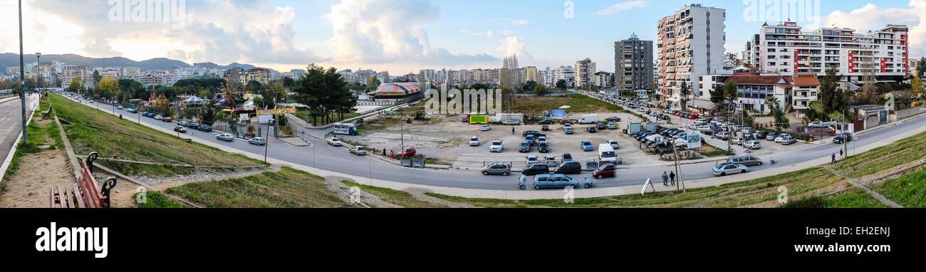 Albania, Tirana, the artificial Lake zone and park Stock Photo