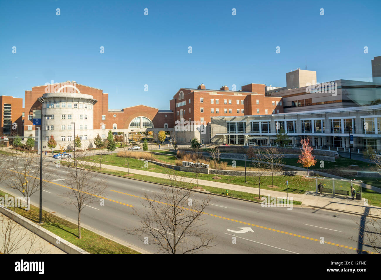 Albert B. Chandler Hospital complex in the University of Kentucky Medical Center in Lexington