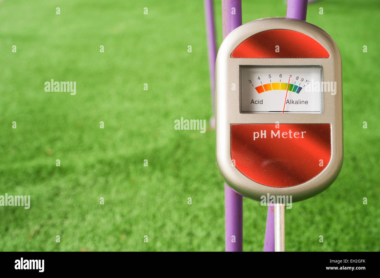 analog soil acidity test tool soil ph test tool Stock Photo Alamy