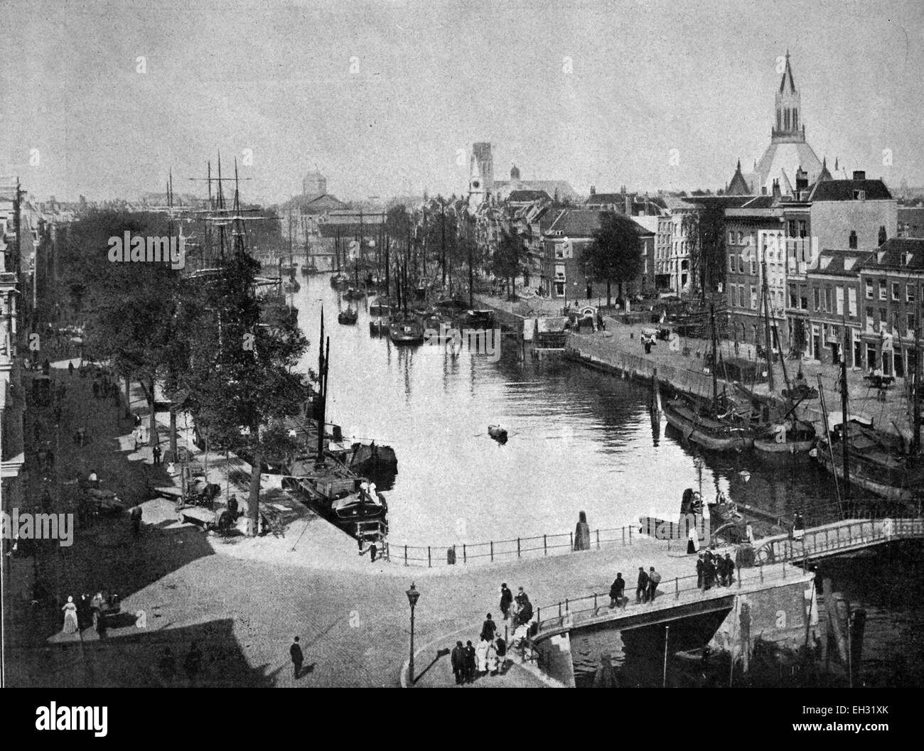 Old rotterdam Black and White Stock Photos & Images - Alamy