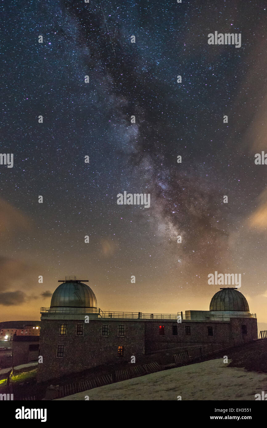 Campo Imperatore Observatory Stock Photo