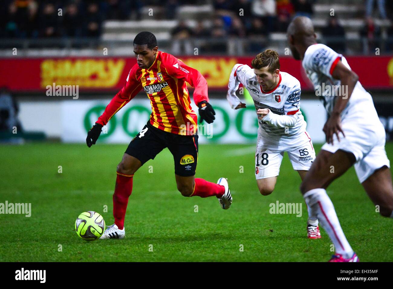 Ludovic BAAL - 28.02.2015 - Lens/Rennes - 27eme journee de Ligue 1 -.Photo  : Dave Winter/Icon Sport Stock Photo - Alamy
