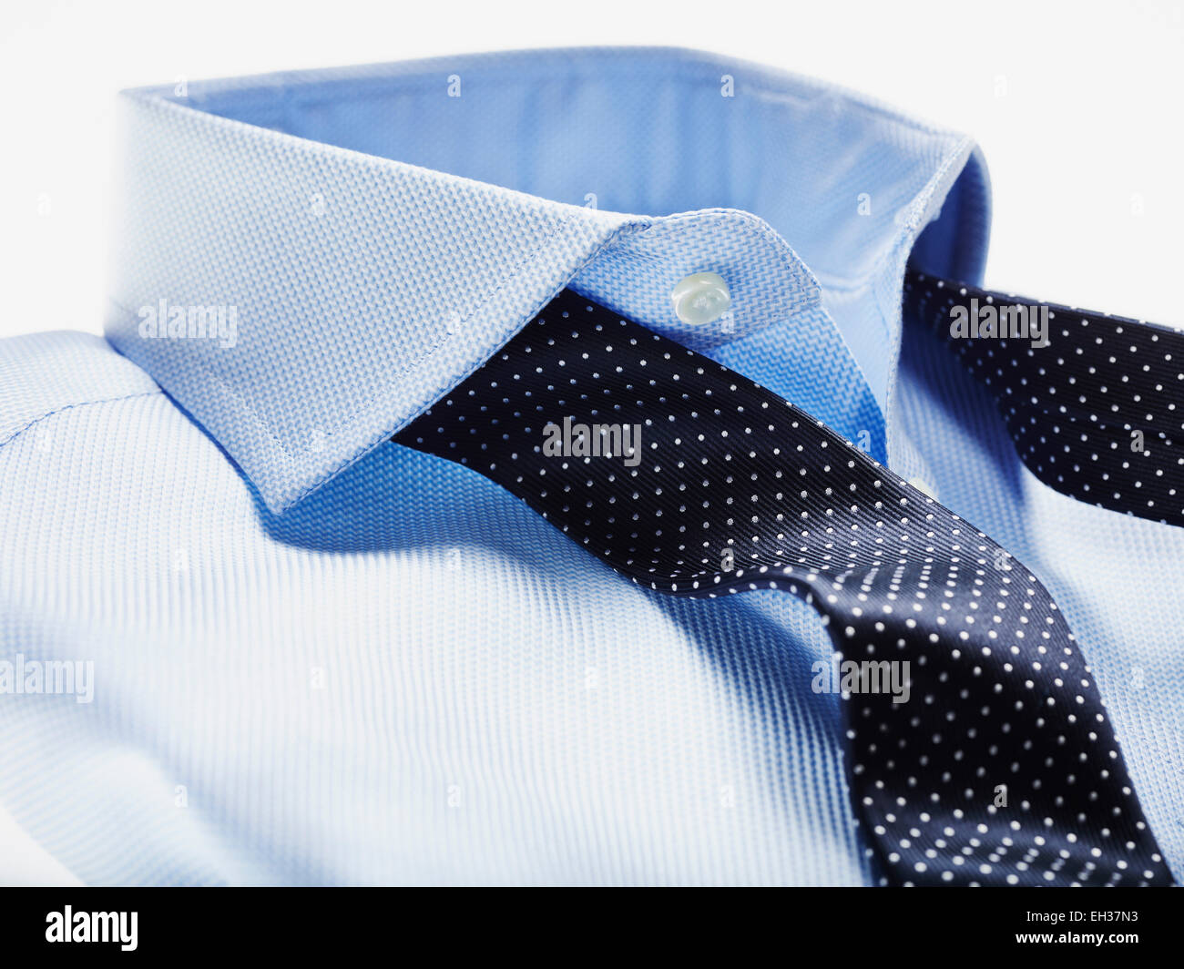 TIE SHIRT STRIPE_BLUE