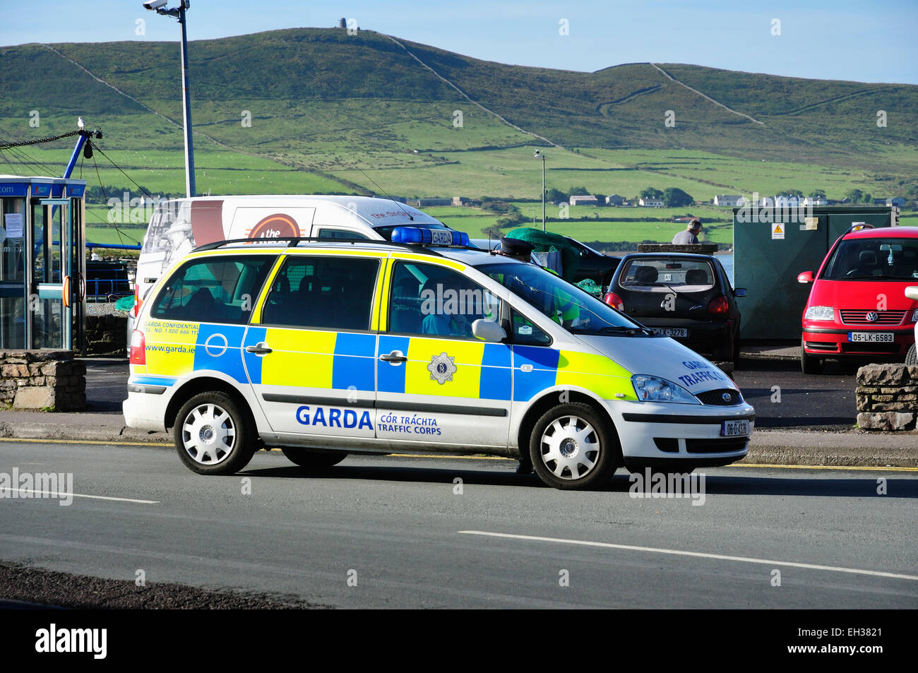 Irish police car hi-res stock photography and images - Alamy