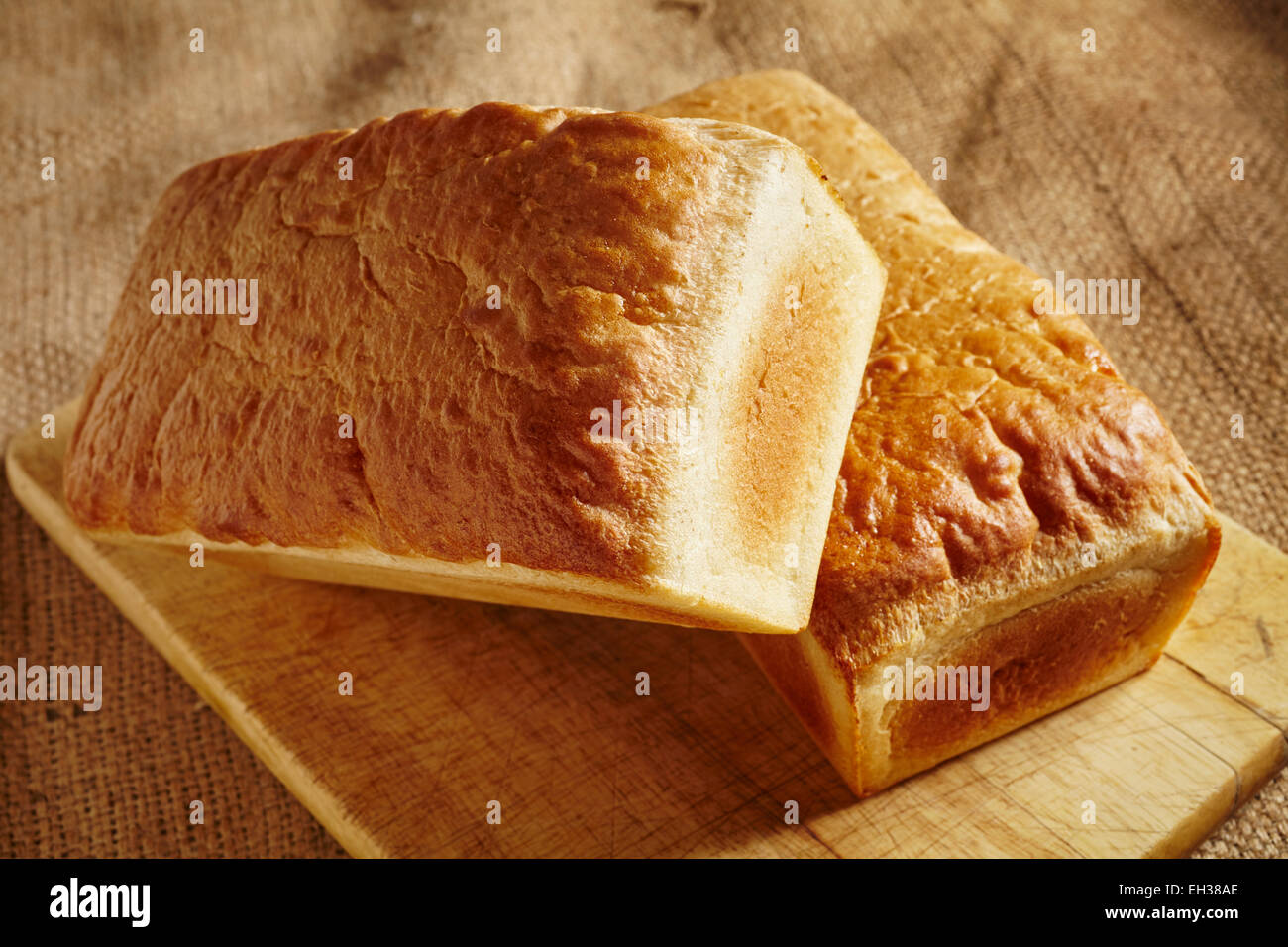 Salt rising bread, a traditional Appalachian food Stock Photo