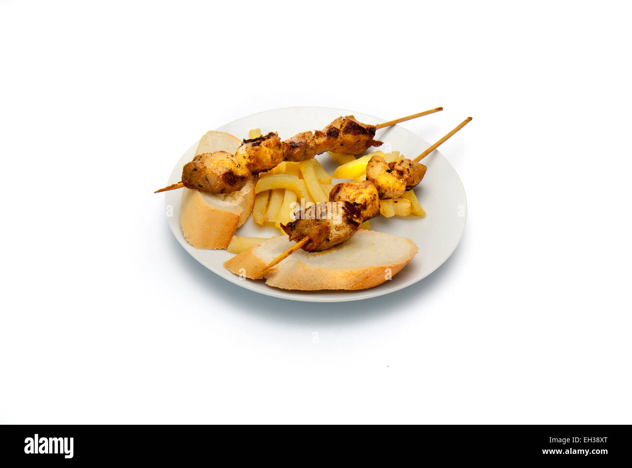 Typical Spanish food of bar Stock Photo