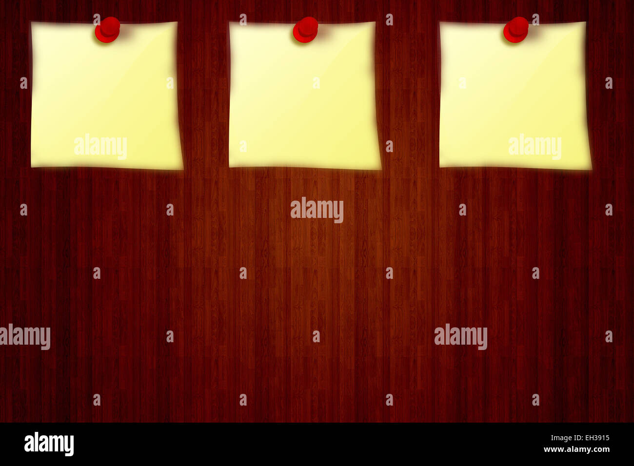 Postit notes on a notice board hi-res stock photography and images - Alamy