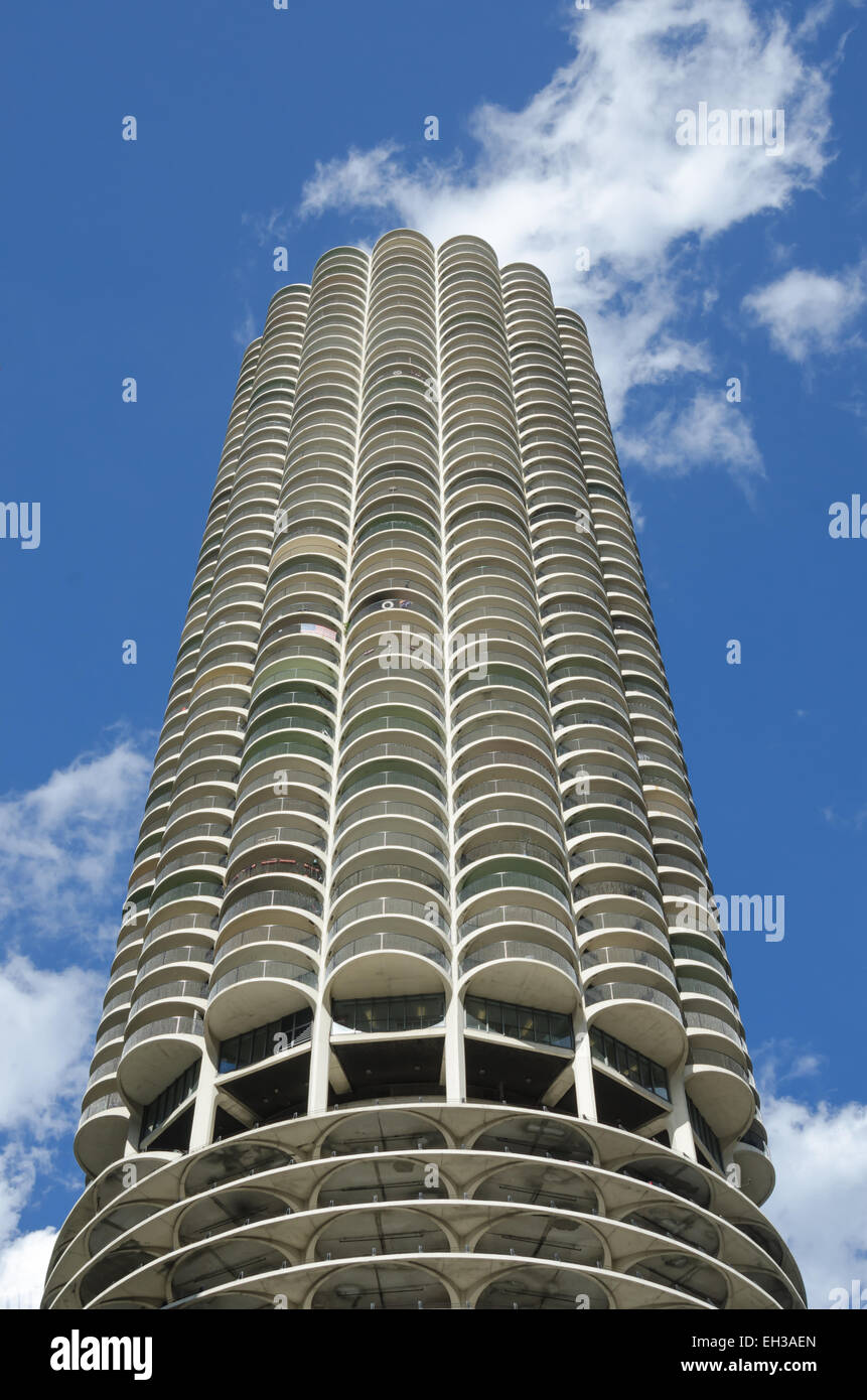 Parking garage marina city chicago hi-res stock photography and images -  Alamy