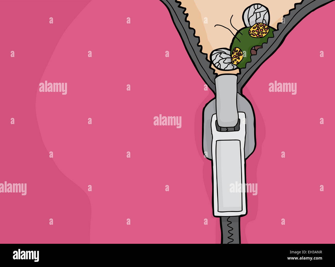 Cartoon Illustration Zipper Clip Art High Resolution Stock Photography