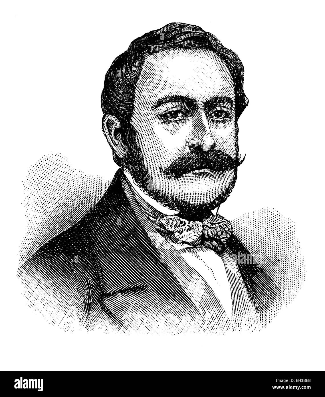 Karl Friedrich Wilhelm Emich Fuerst zu Leiningen, 1804 1856, third