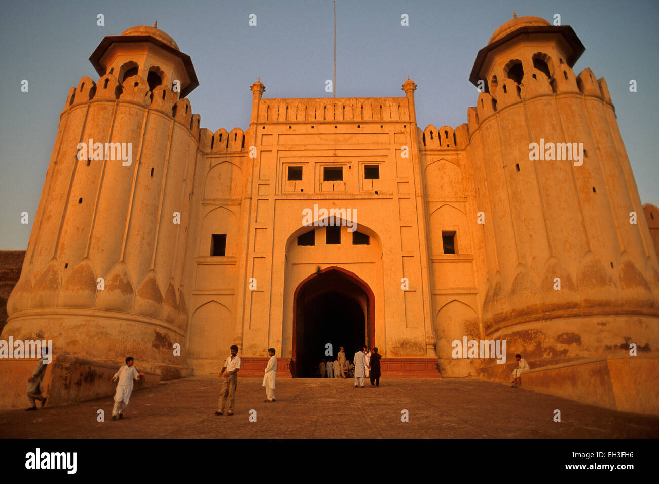 Alamgiri Gate of Lahore Fort, Lahore, Pakistan Stock Photo