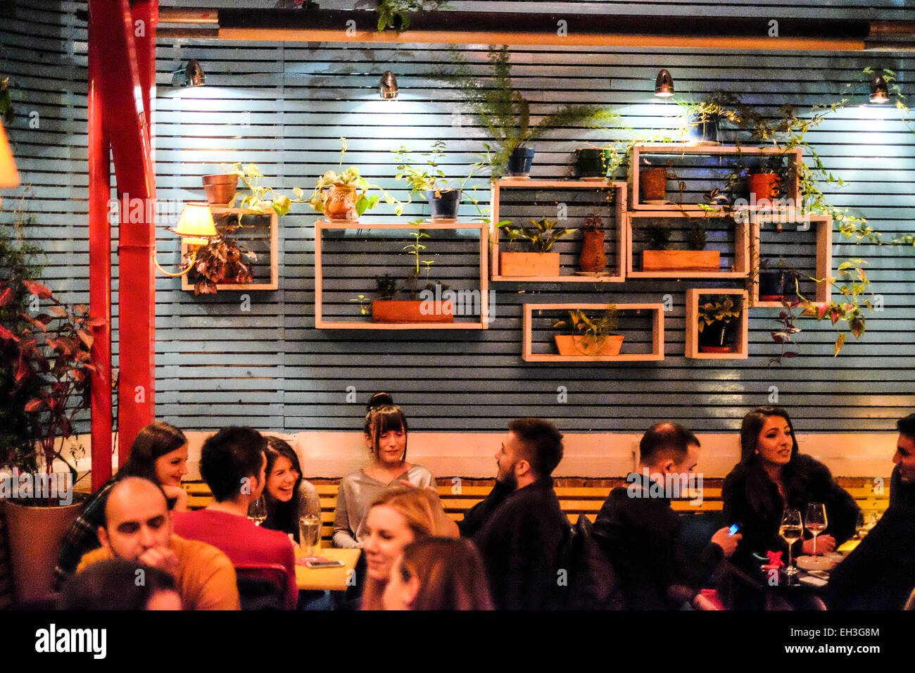 Albania, Tirana, the Radio Bar Stock Photo Alamy