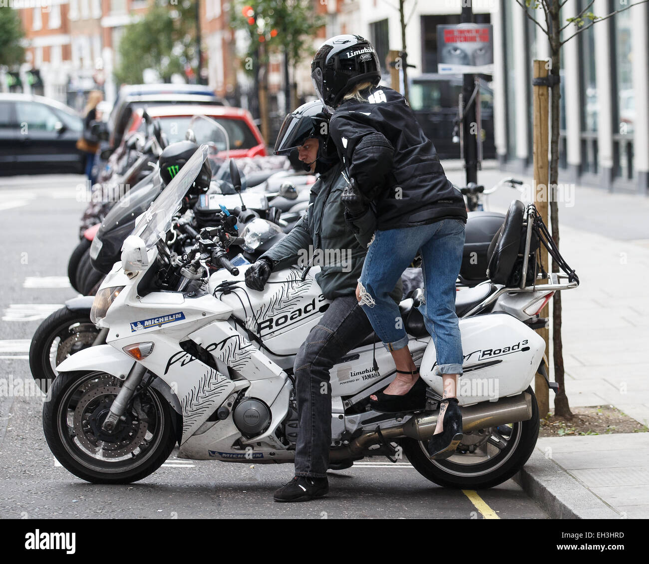 Motorbike helmet radio hi-res stock photography and images - Alamy