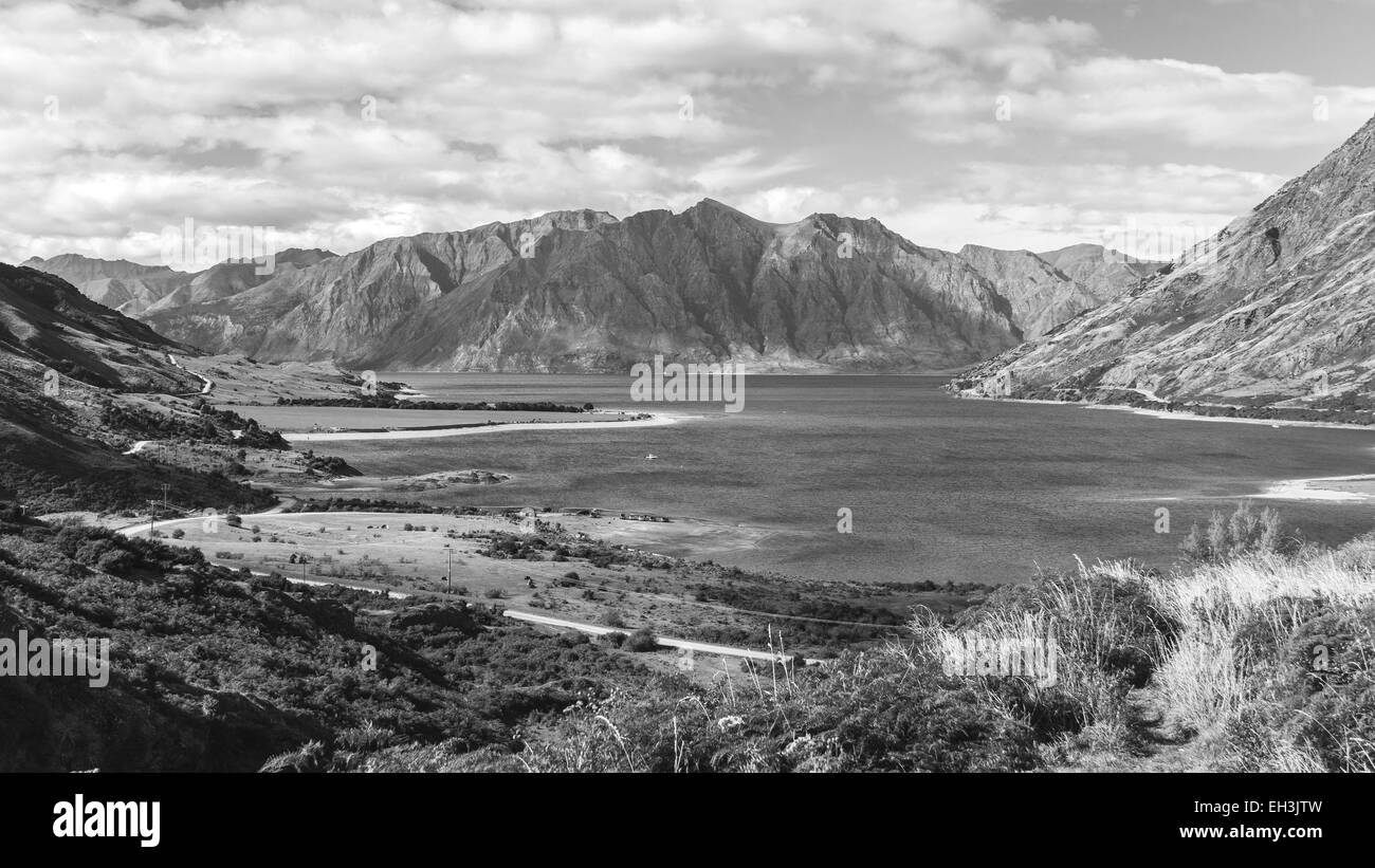 Beauty of new zealand stock image