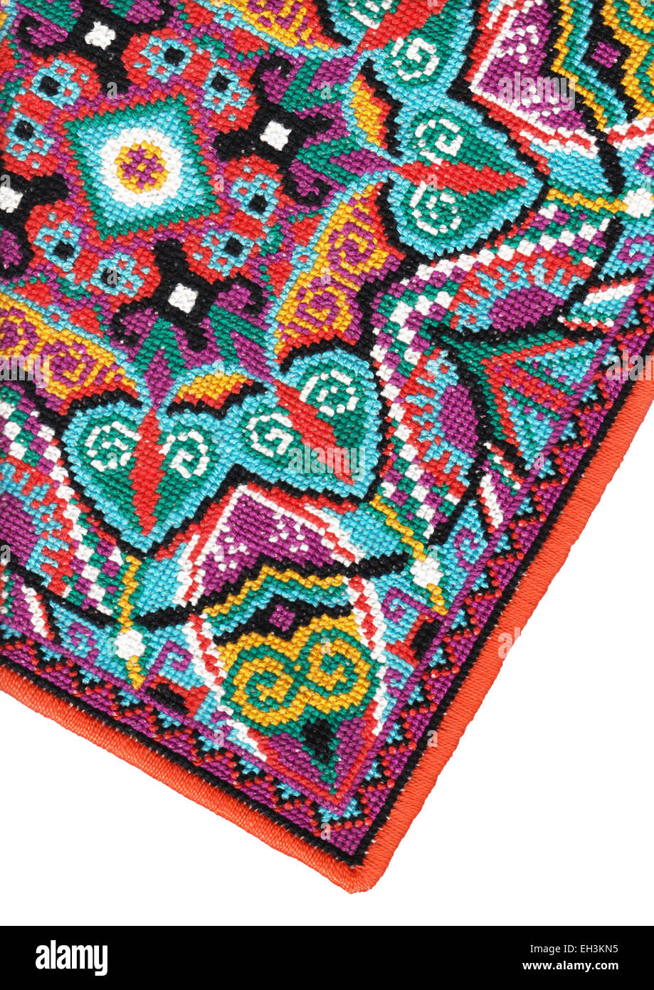 Ukrainian authentic embroidery carpet Stock Photo Alamy