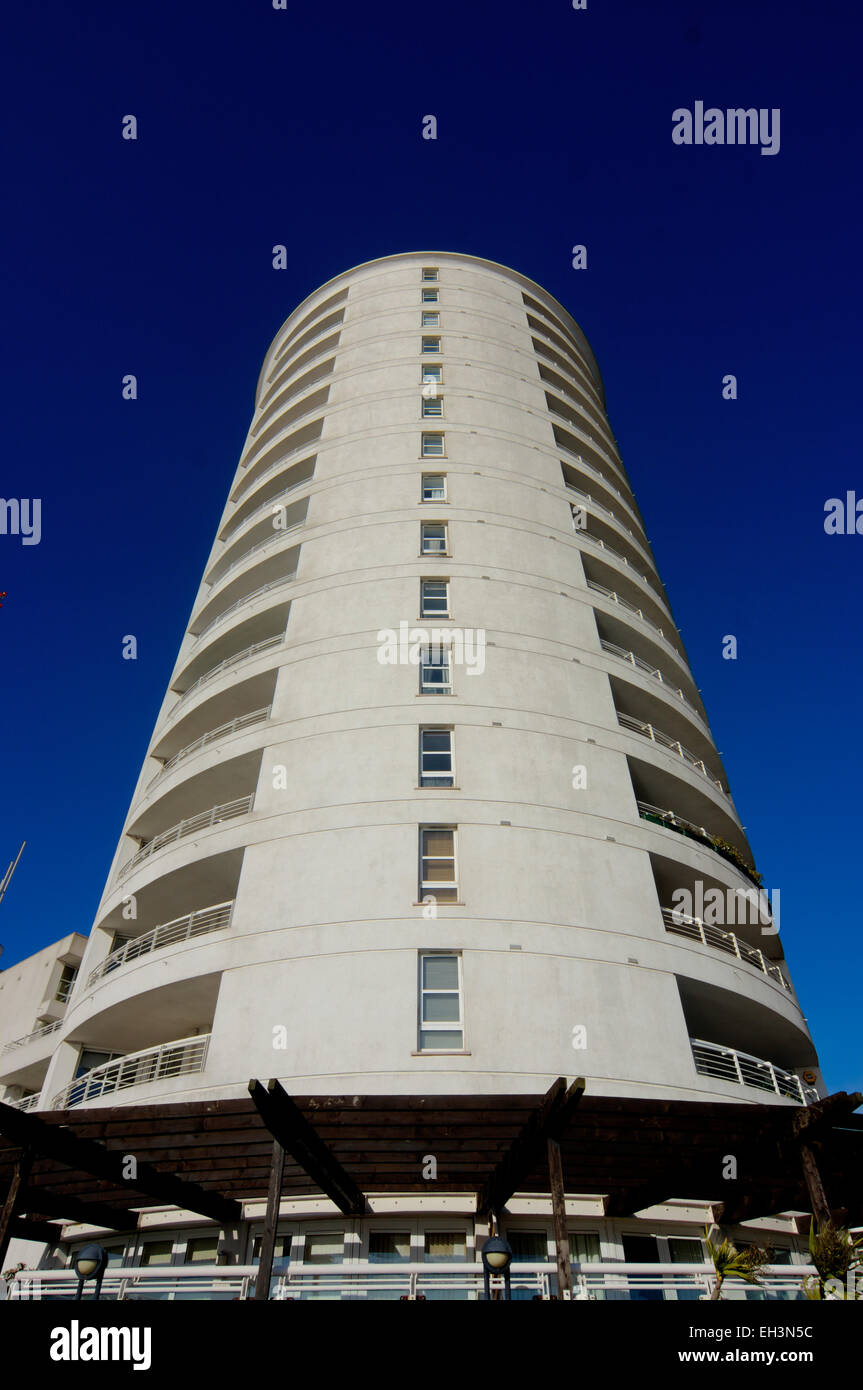 barrier point  residential tower block,  London Stock Photo