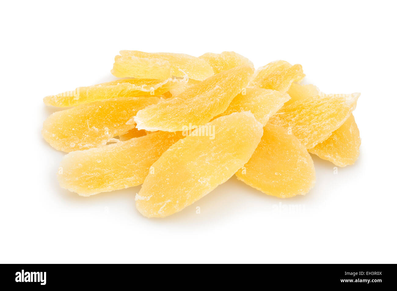 dried pineapple isolated Stock Photo Alamy