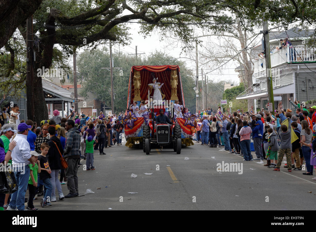 Parade, Mardi Gras, New Orleans, Louisiana, USA Stock Photo Alamy