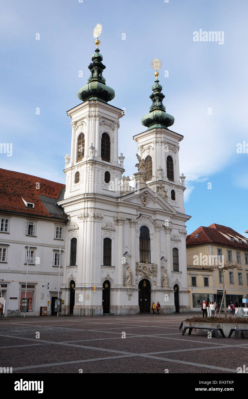 Mariahilf church, Graz, Styria, Austria Stock Photo