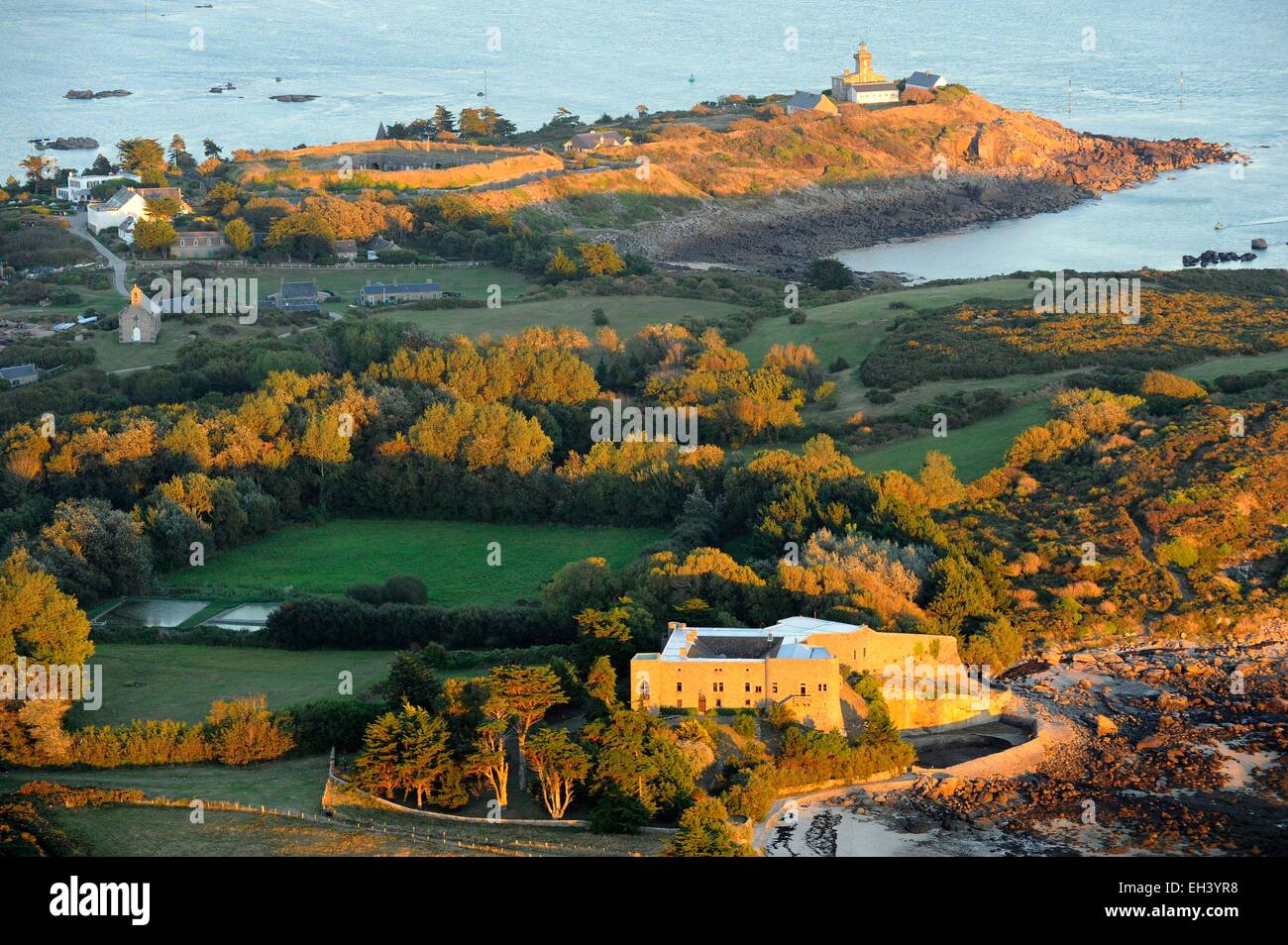 France, Manche, the largest archipelago in Europe Chausey 9 miles west