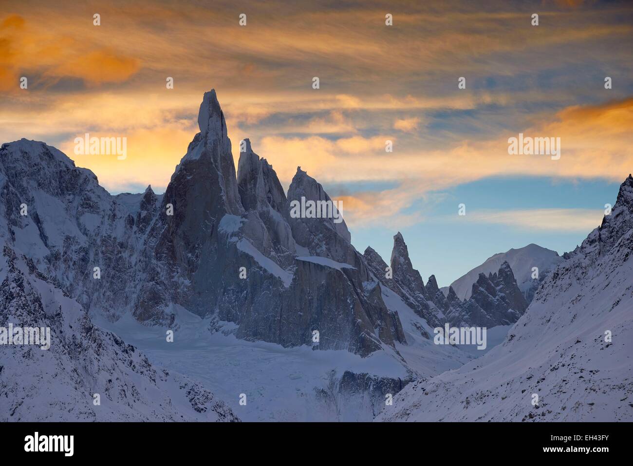 Argentina Patagonia Santa Cruz El Chalten Cerro Torre Torre Egger