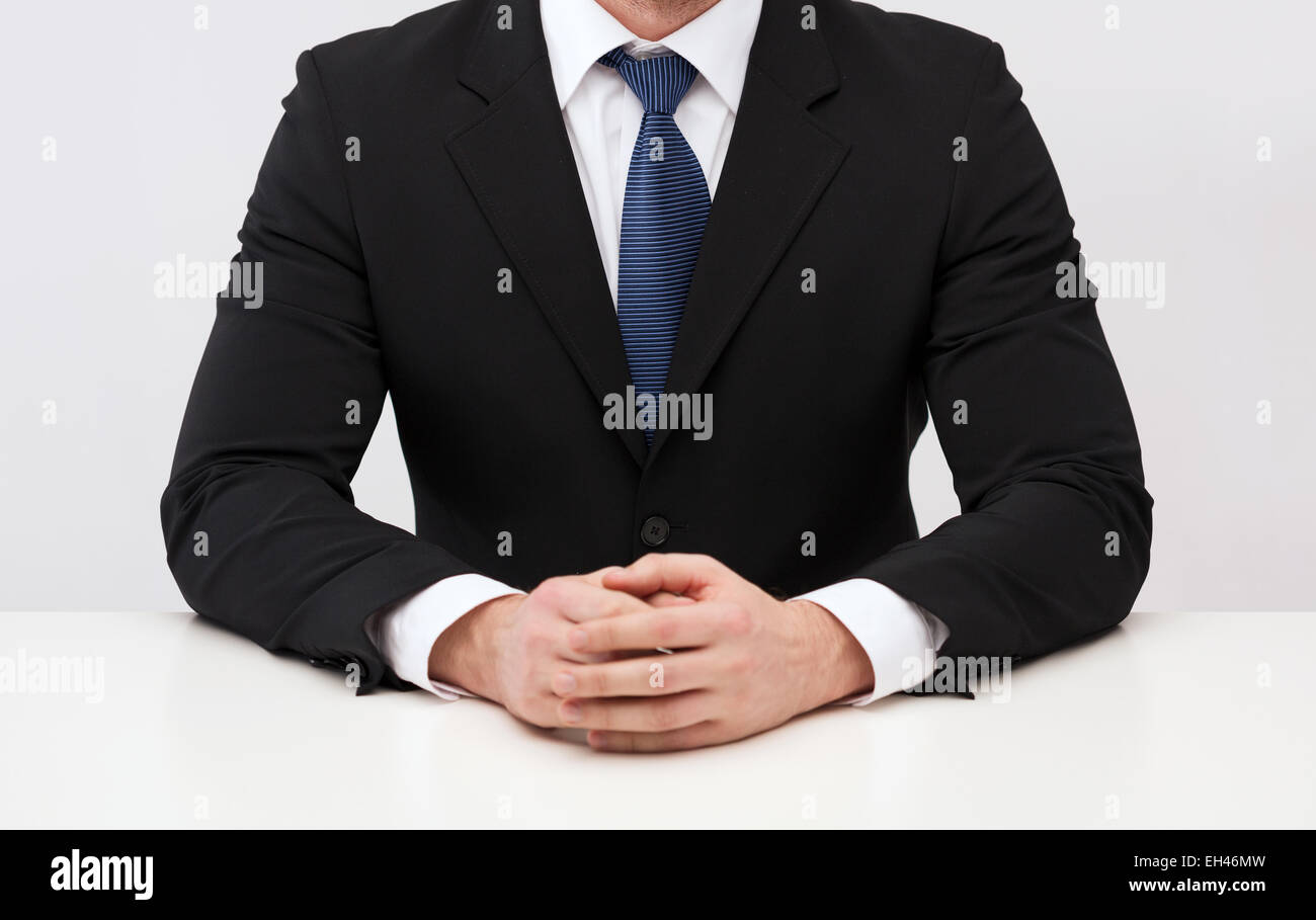 close up of buisnessman in suit and tie Stock Photo - Alamy