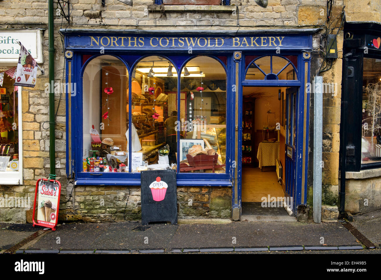 Vintage & Paint shop in the Cotswold village of Stow on the Wold