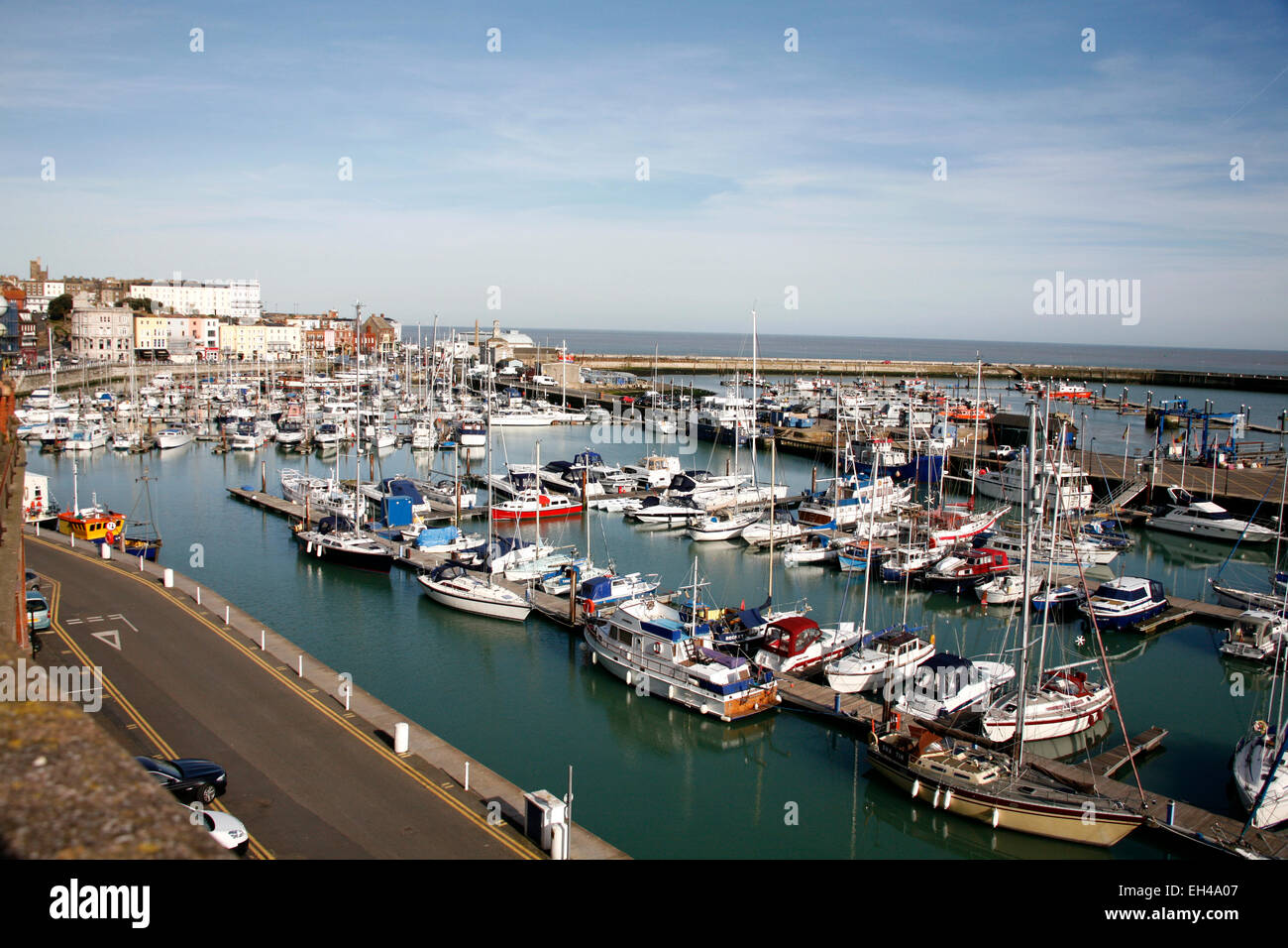 Aerial view ramsgate harbour kent hi-res stock photography and images ...