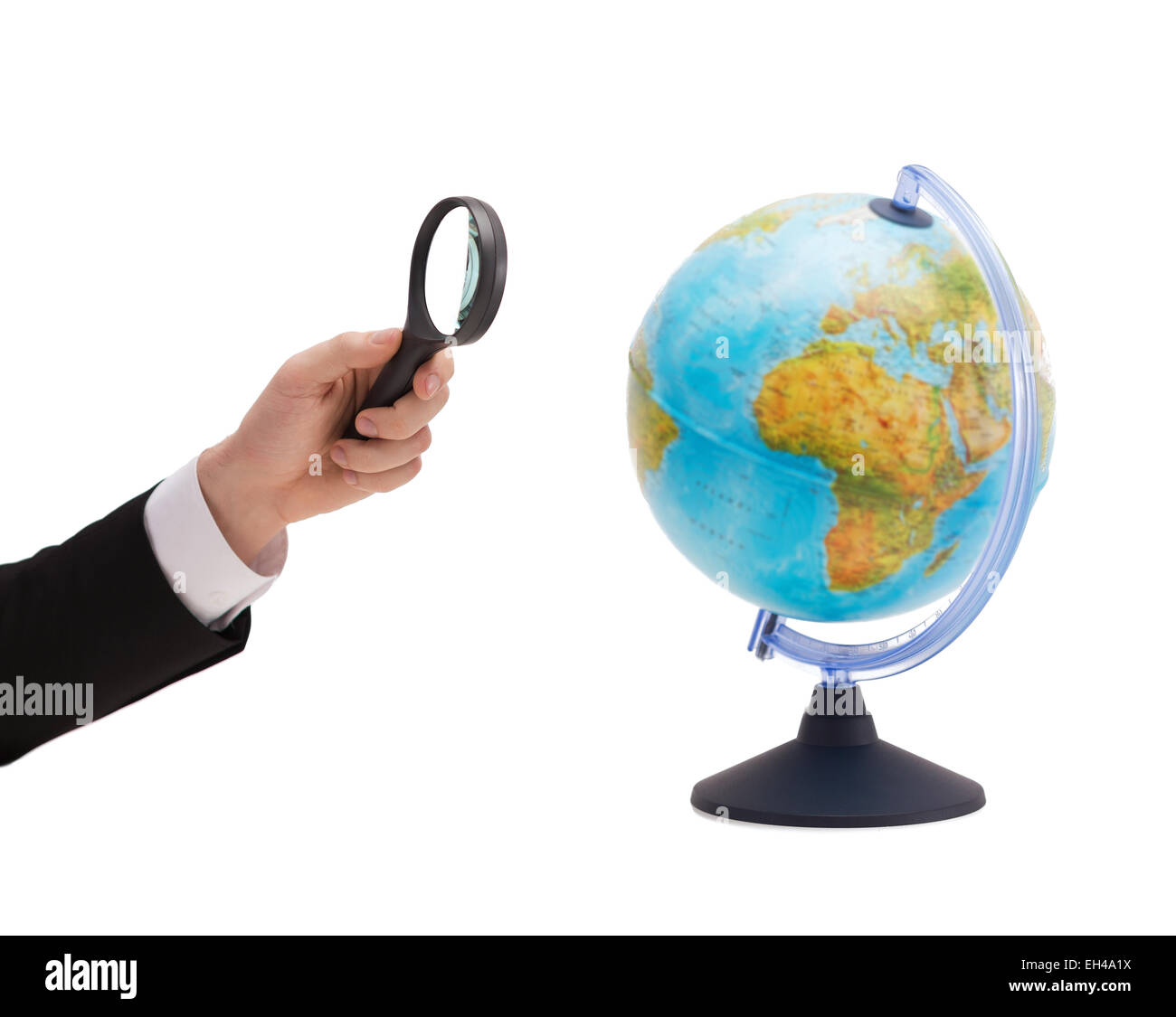 Hand lens geology Cut Out Stock Images & Pictures Alamy