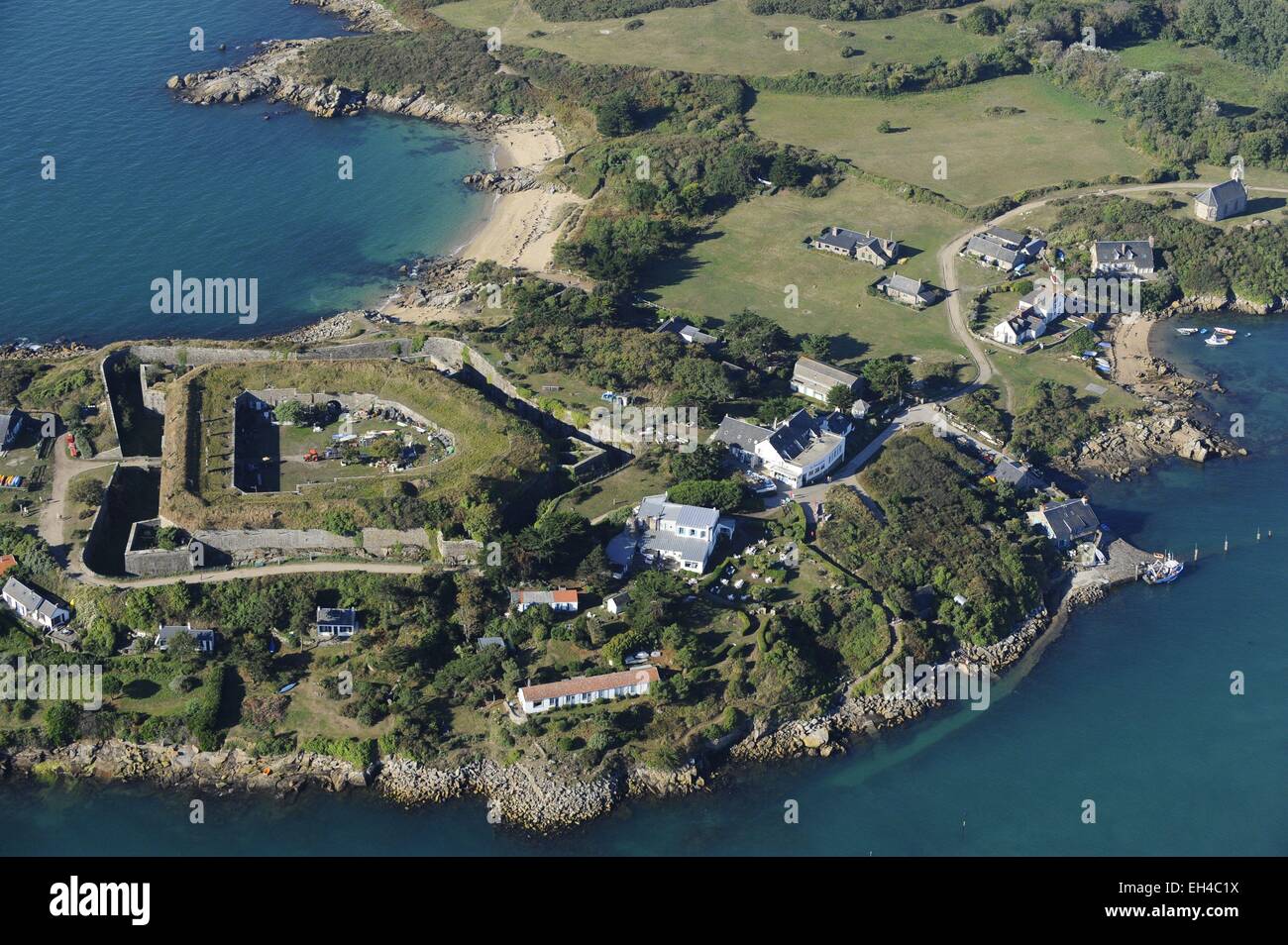 France, Manche, the largest archipelago in Europe Chausey 9 miles west