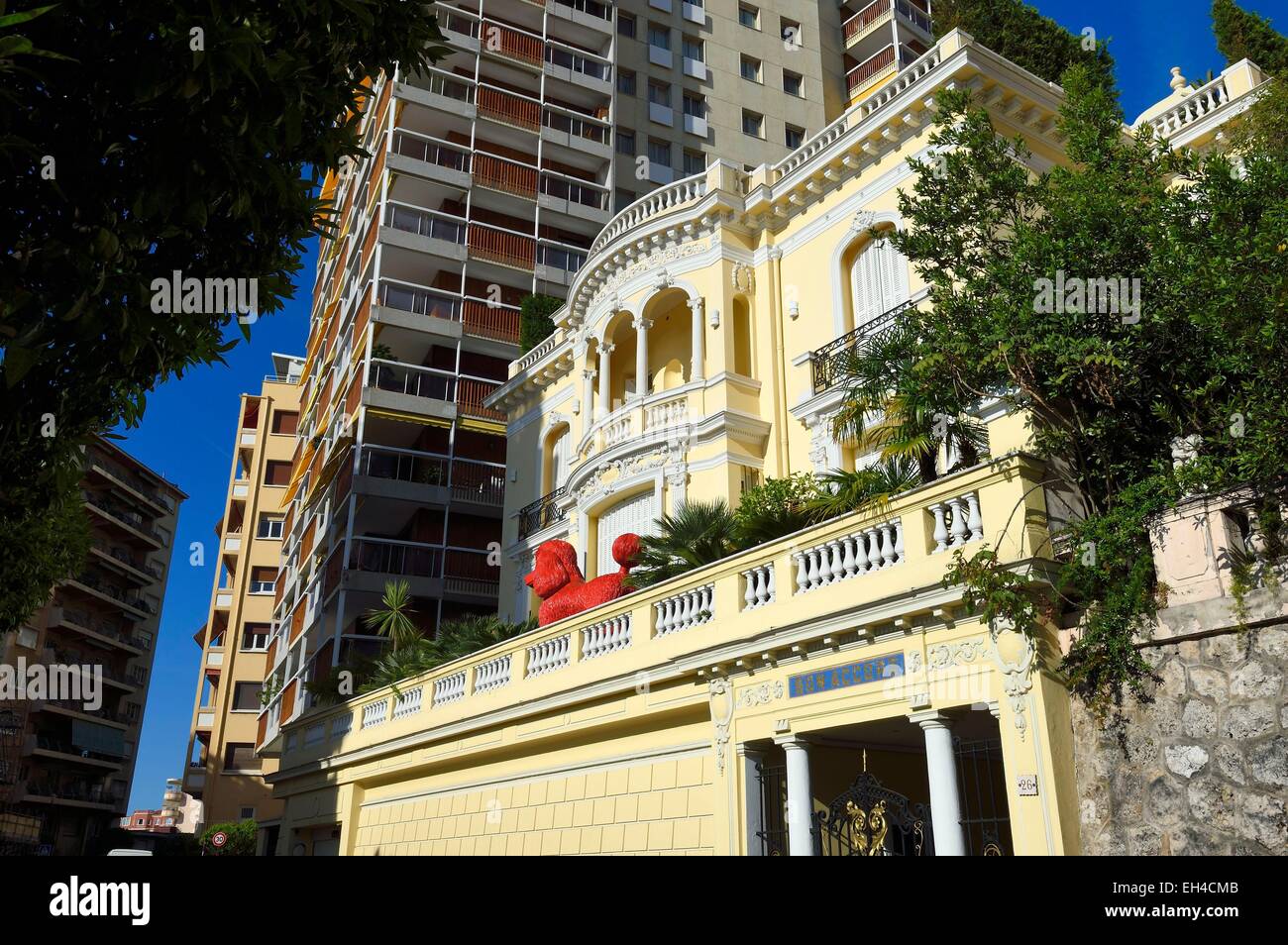 Principality of Monaco, Monaco, Moneghetti district, Villa Bon Accord
