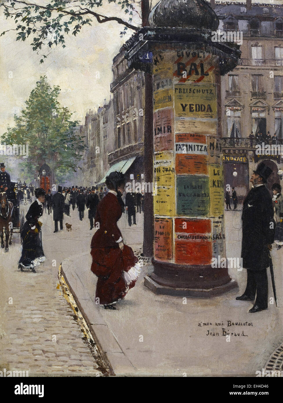 Jean beraud painting hi-res stock photography and images - Alamy