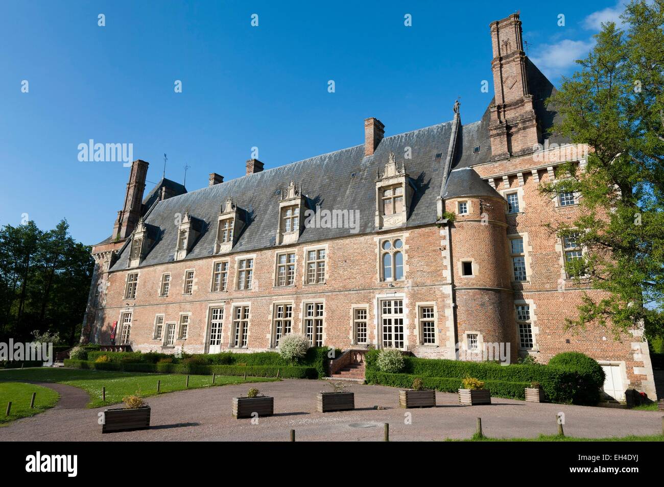 France, Yonne, Saint Amand Puisaye, sandstone museum Stock Photo