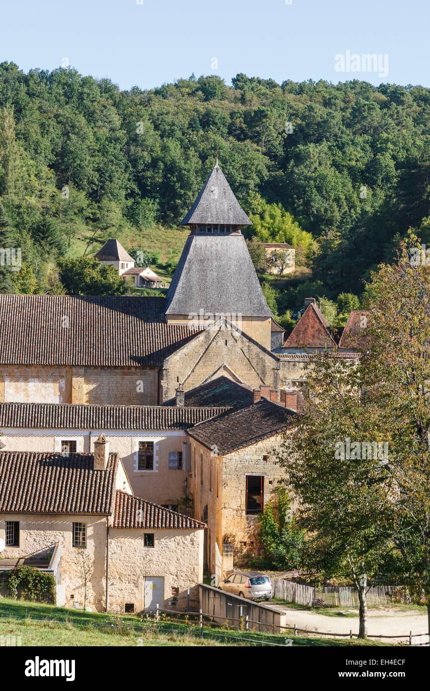 France, Dordogne, Le Buisson de Cadouin, Cadouin, Notre Dame de la
