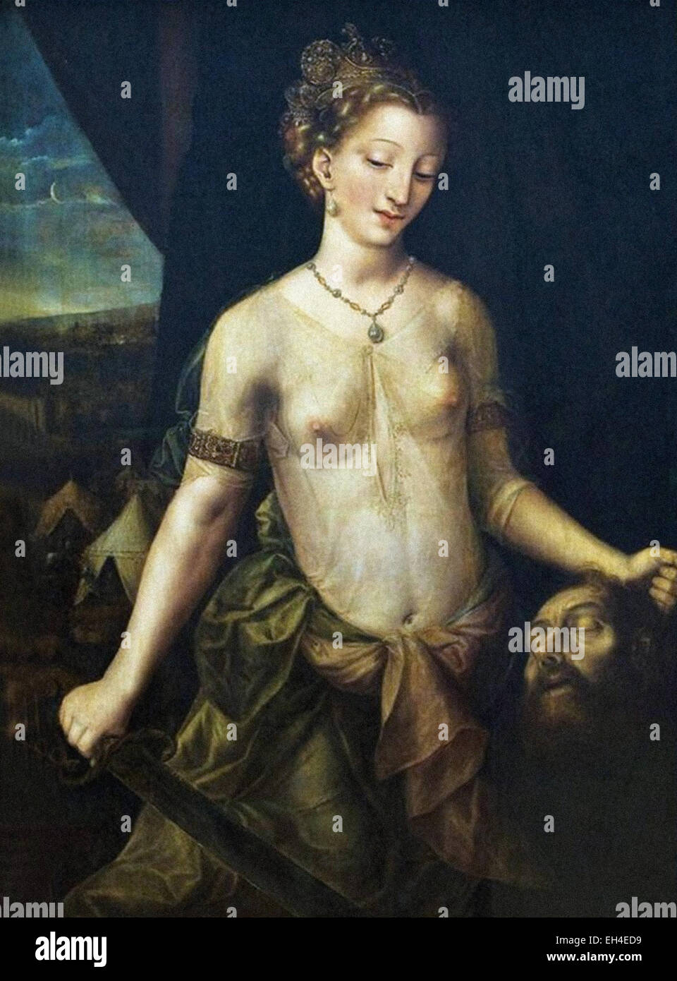 Jan Matsys  Judith with the Head of Holofernes 2 Stock Photo