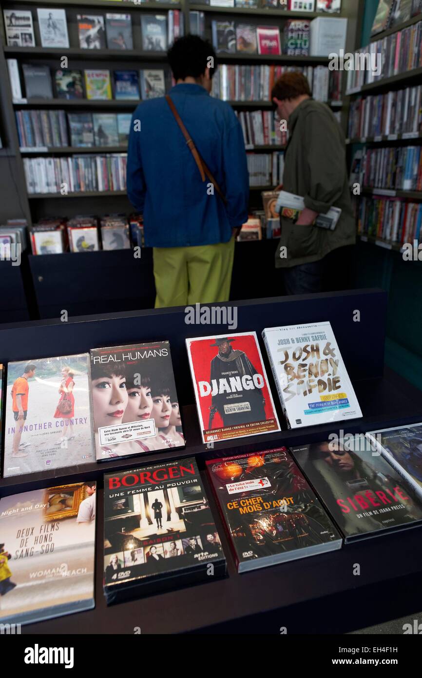 France, Paris, DVD store Potemkine Stock Photo - Alamy