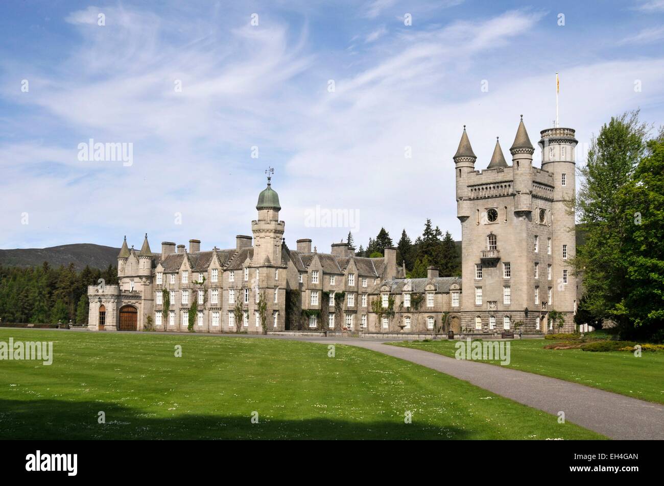 United Kingdom, Scotland, Aberdeenshire, Ballater, Balmoral Castle