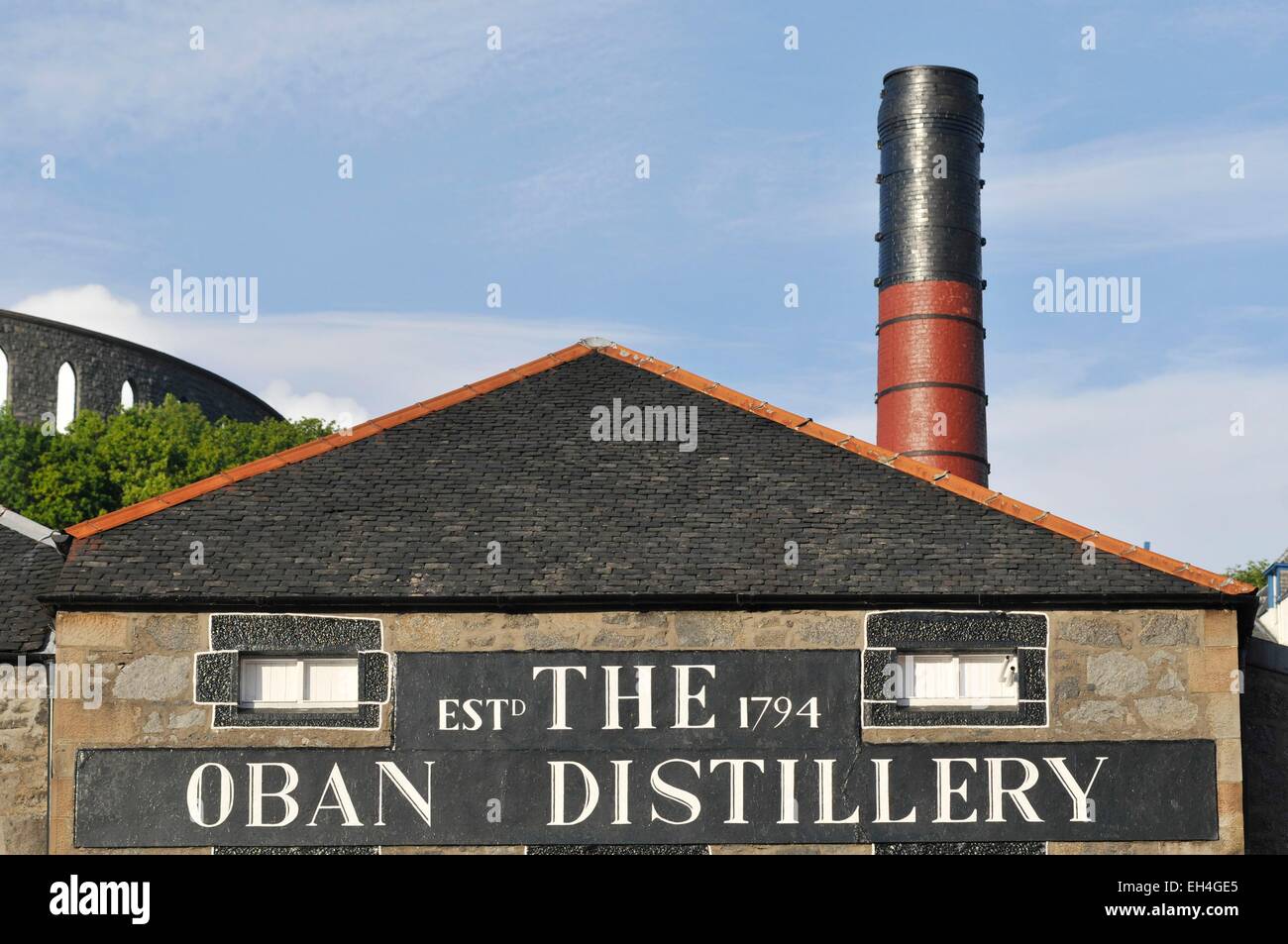 United Kingdom, Scotland, Oban, Oban distillery Stock Photo Alamy