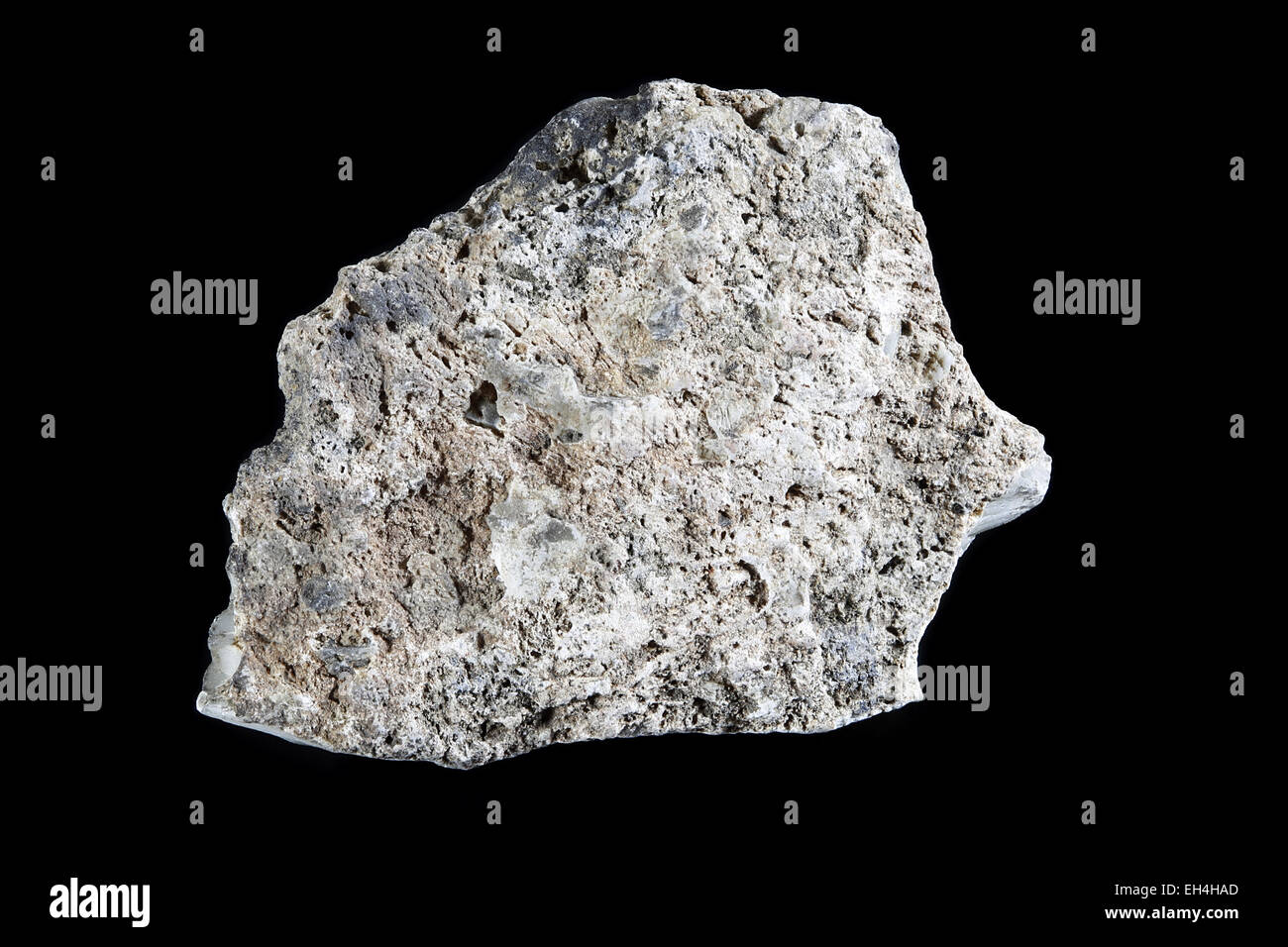 Pectolite rock Specimen Stock Photo
