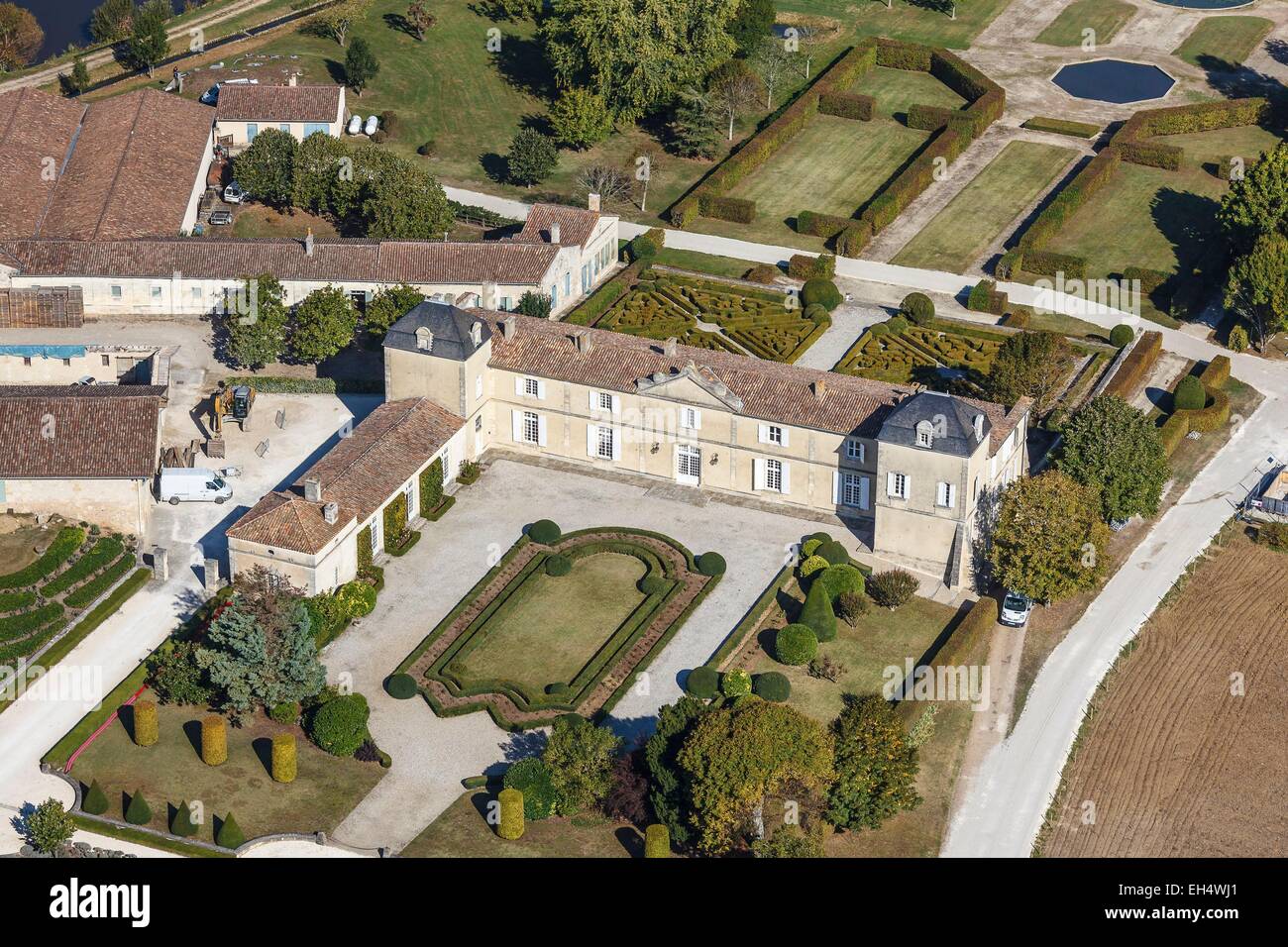 France, Gironde, Saint Estephe, Chateau Calon Segur third growth