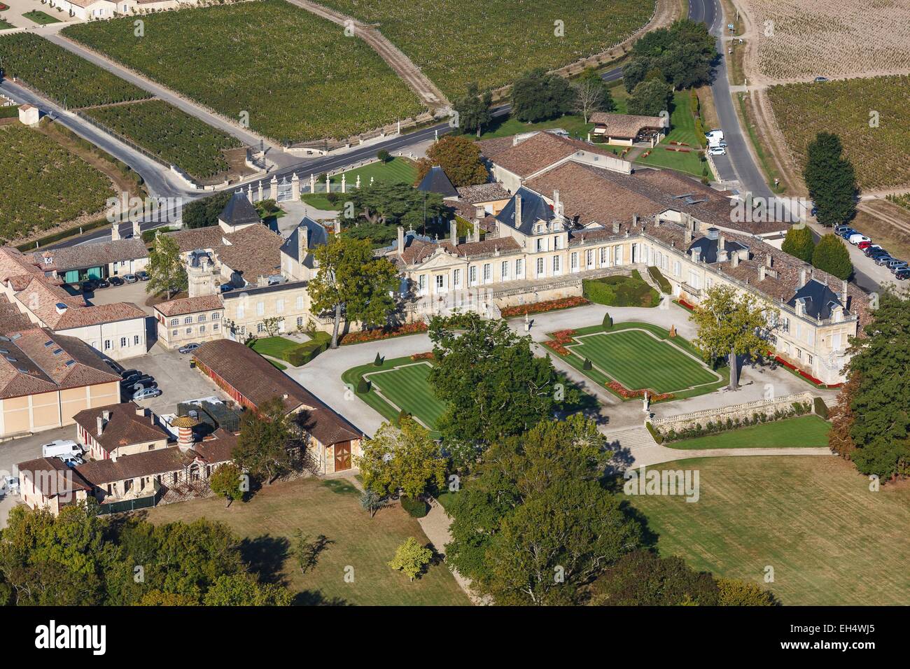 France, Gironde, Saint Julien Beychevelle, Chateau Beychevelle fourth