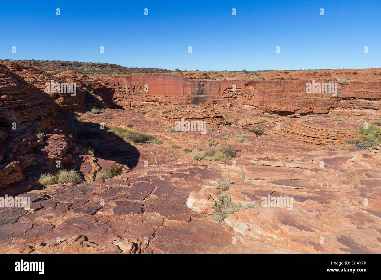 Australia, Northern Territory, Watarrka National Park, Kings Canyon Stock Photo