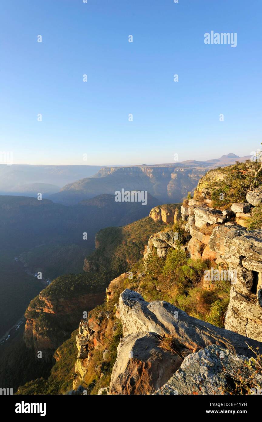 South Africa, Mpumalanga, Drakensberg Escarpment, Blyde River Canyon Stock Photo